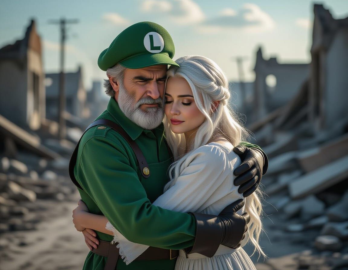 Luigi and Timpani, Last Survivors on Ruined Earth