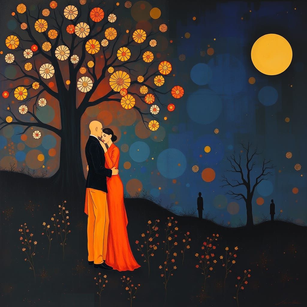 Abstract Composition in an Early 20th Century Style