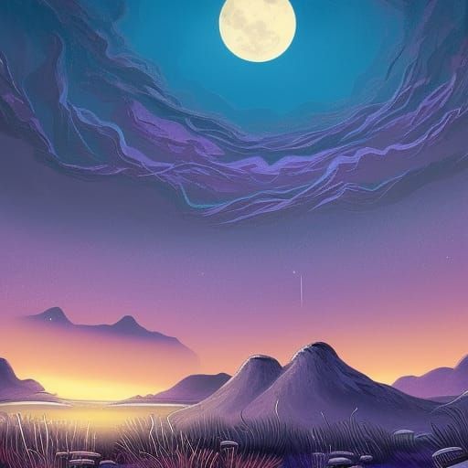 Moonlit Horror in a Scottish Dark Sky Town