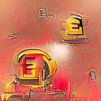 Abstract Explosion of Color and Light