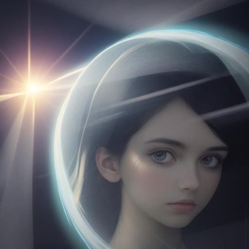 Striking Double Exposure of Earth and Sun