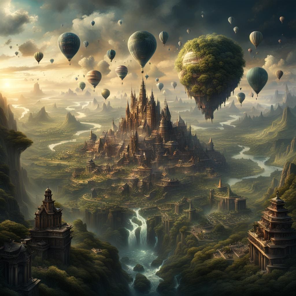 Epic Cinematic World: Digital Matte Painting