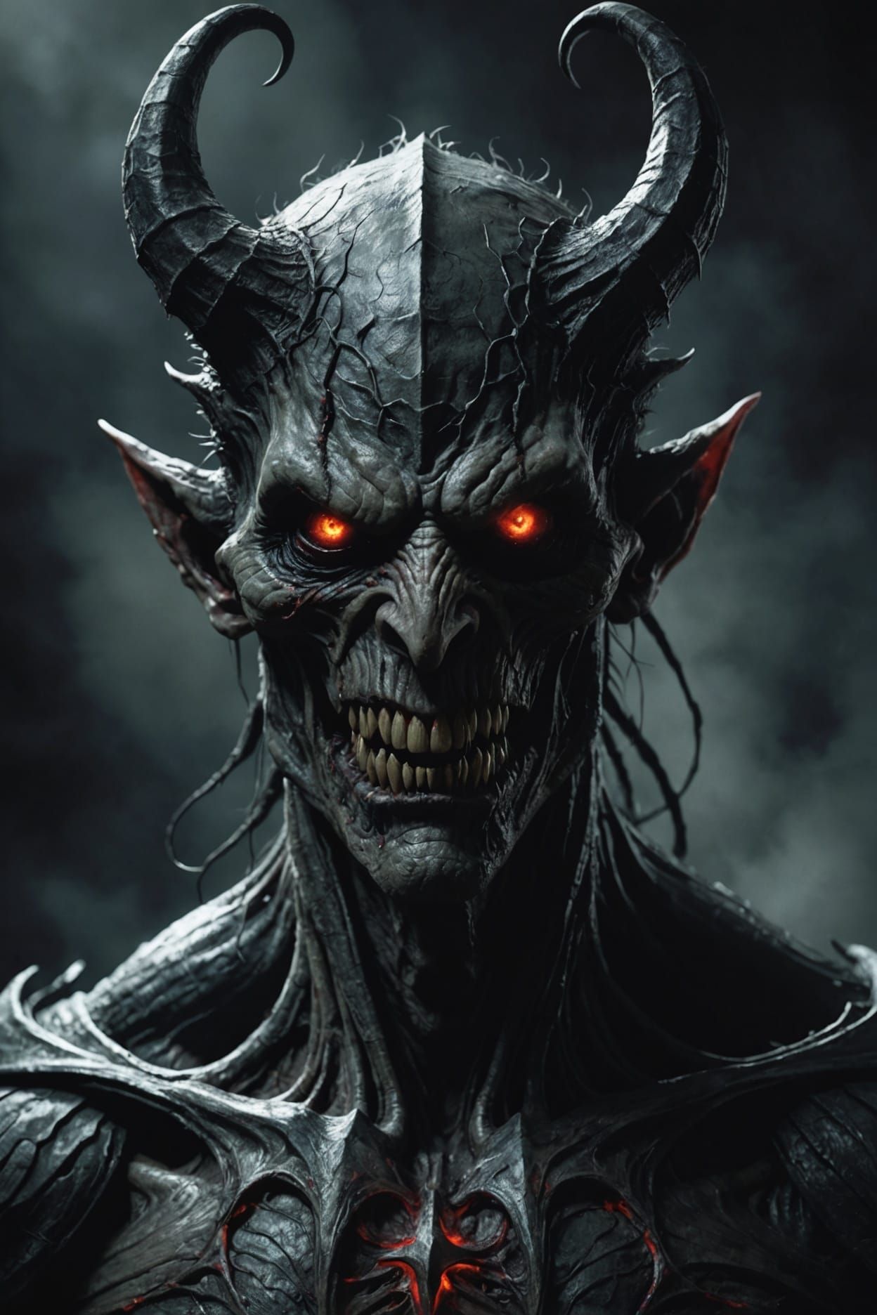 Frightening Demonic Entity in Photorealistic 4K