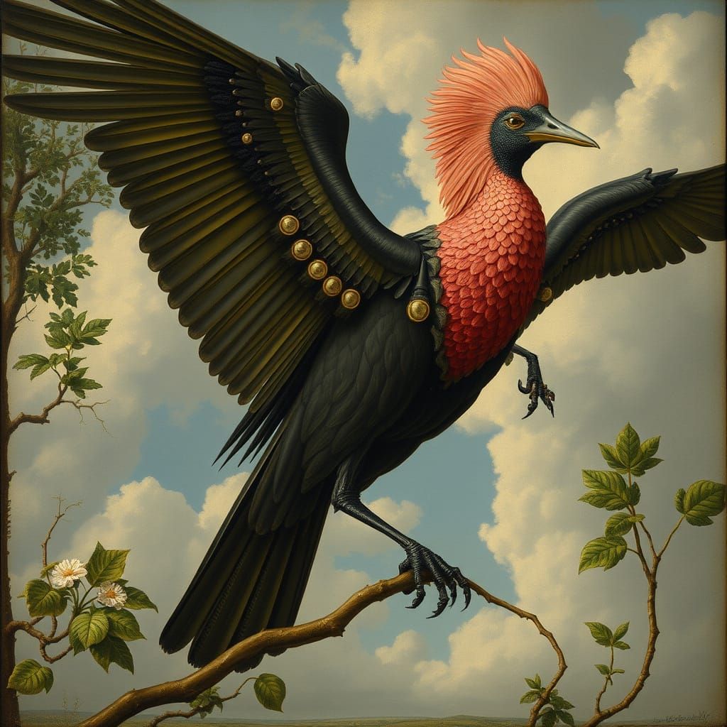 Dodo Bird Meets Cybernetic Drone: Tech and Nature