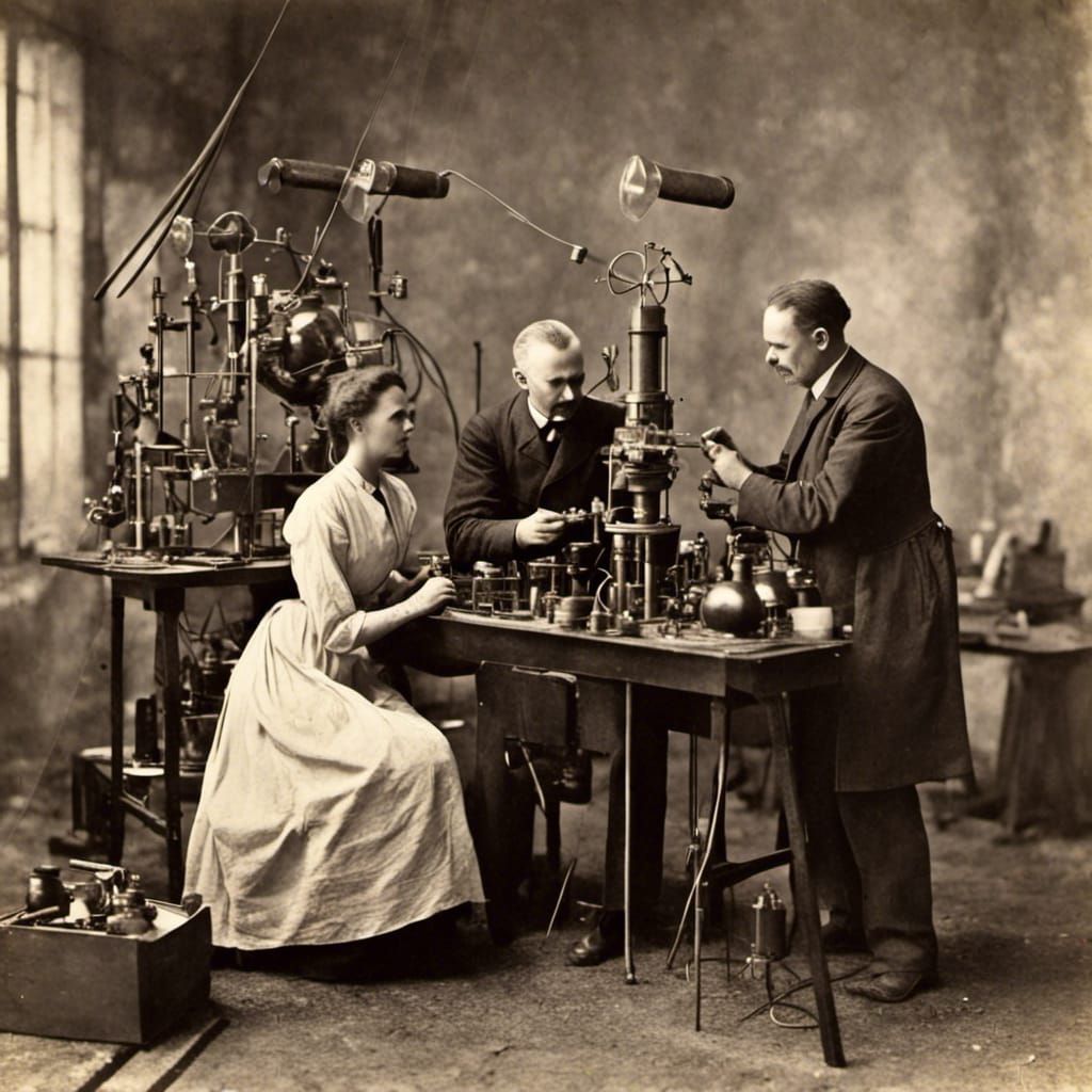 Marie and Pierre Curie's Radioactive Discoveries