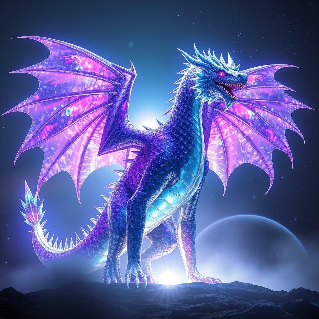 Ethereal Dragon of Timeless Majesty