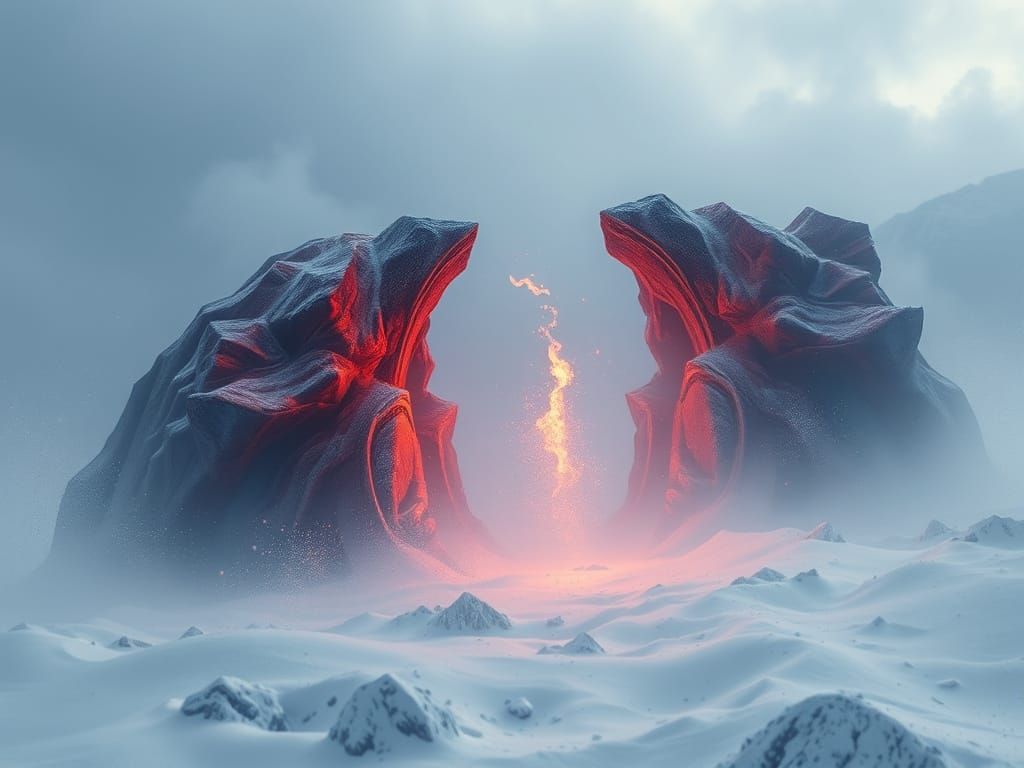 Abstract AI-Generated Composition