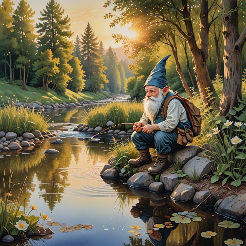 A bad day of fishing is better than a bad day in the garden.