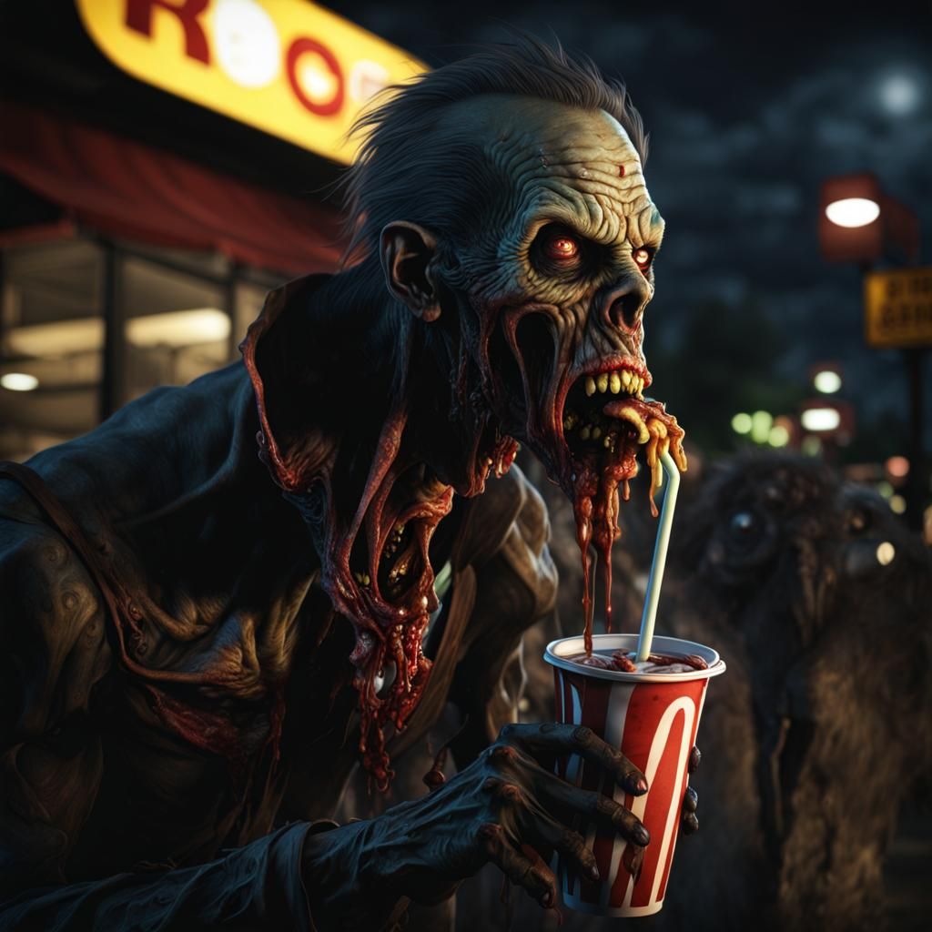 Fast Food Zombie