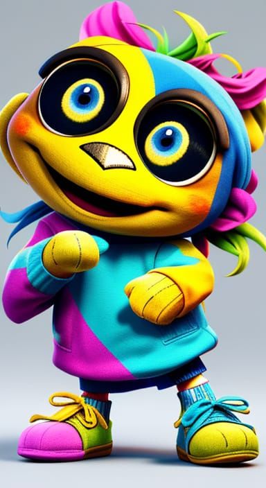 Friendly Sock Puppets Sing and Dance with Joy