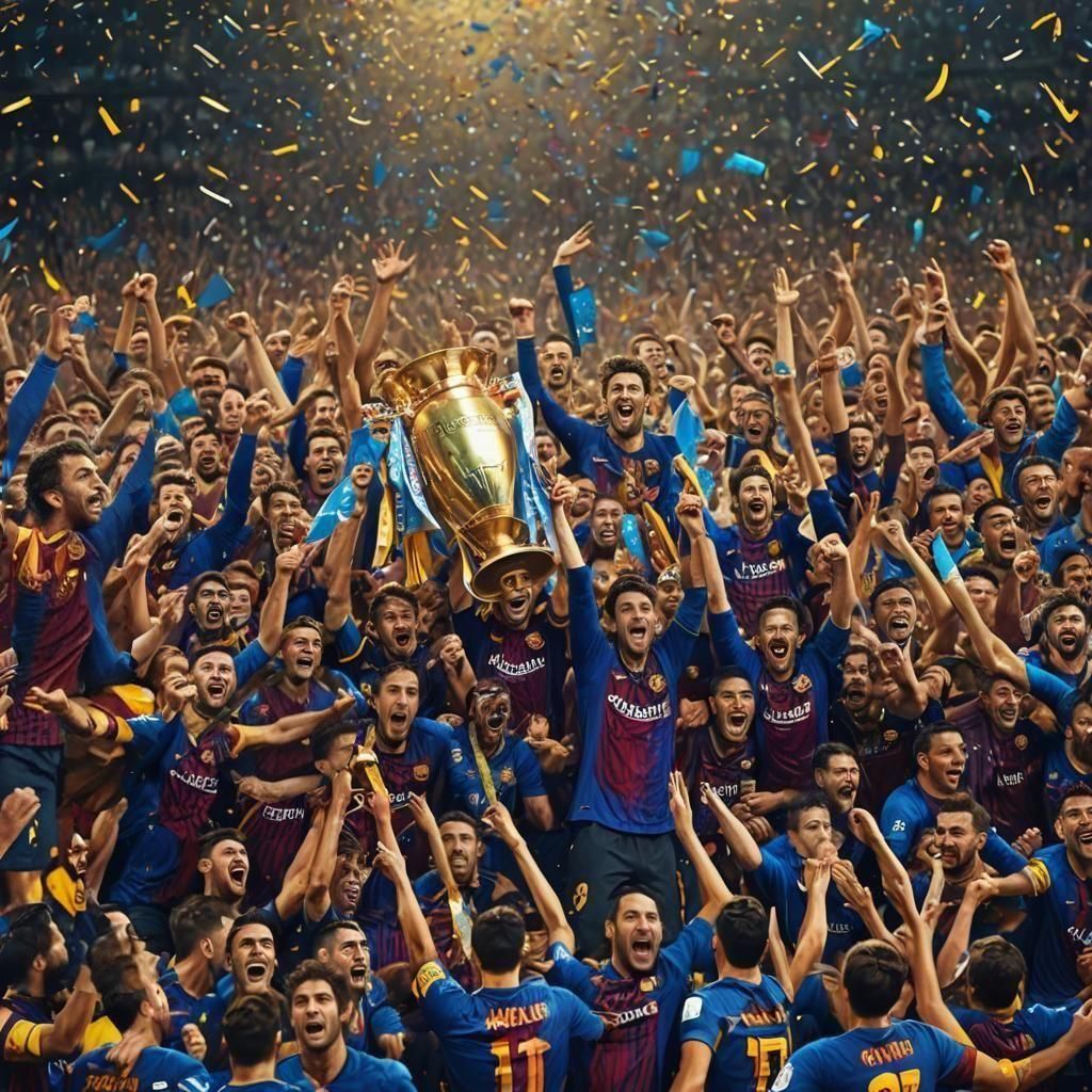 Barcelona Triumphs Over Real Madrid in Dramatic Football Sce...