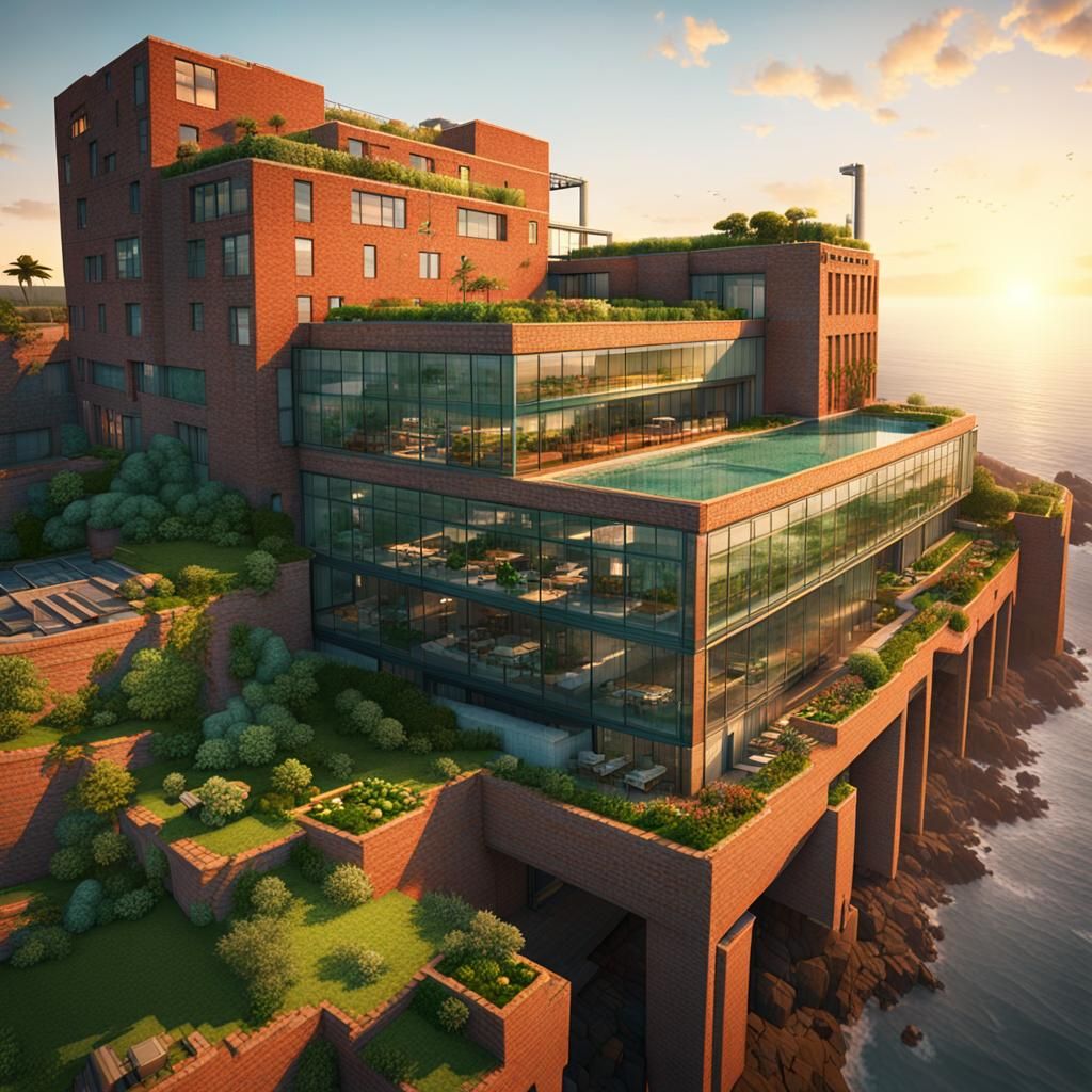 Seaside Mill Conversion with Pool and Greenhouse