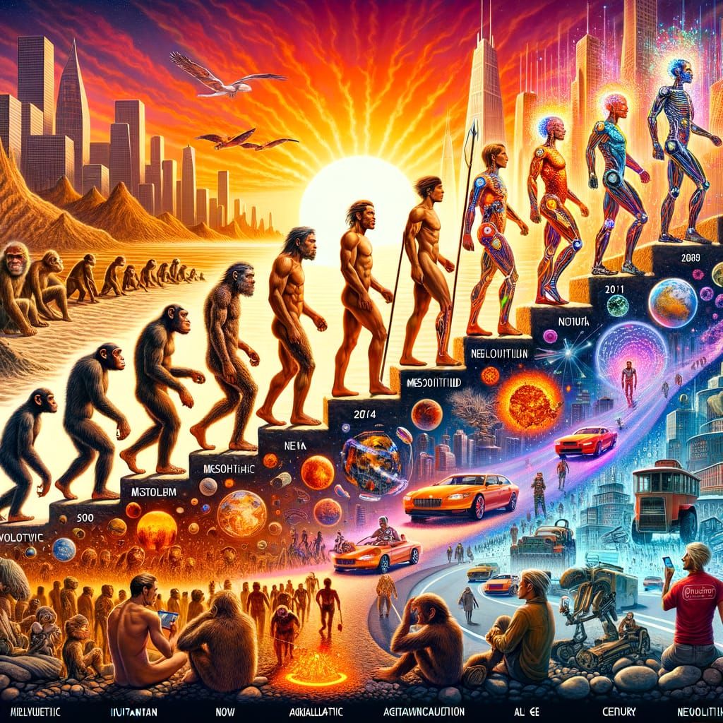 A Futuristic Odyssey of Human Evolution and Cybernetic Advan...