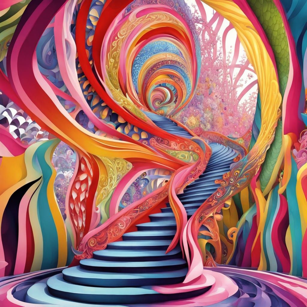 Vibrant Dr. Seuss-Inspired Fashion Show on Whimsical Spiral ...