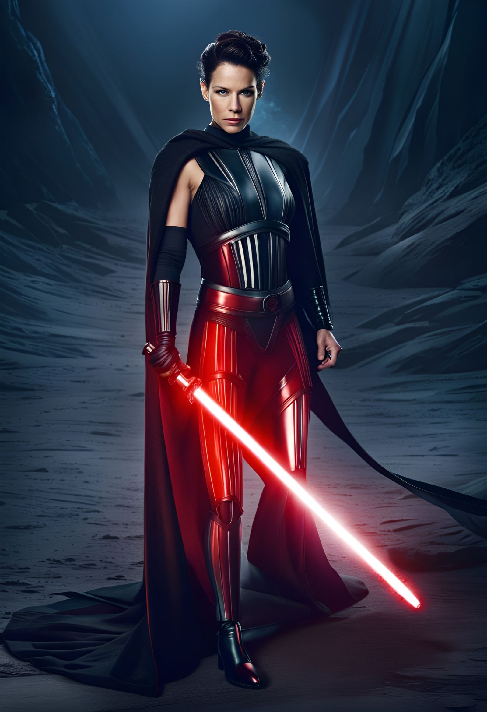 Evangeline Lilly as a Powerful Sith Lord