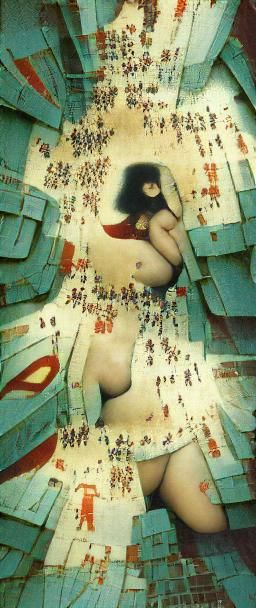 Vintage Sci-Fi Art Inspired by Satoshi Kon