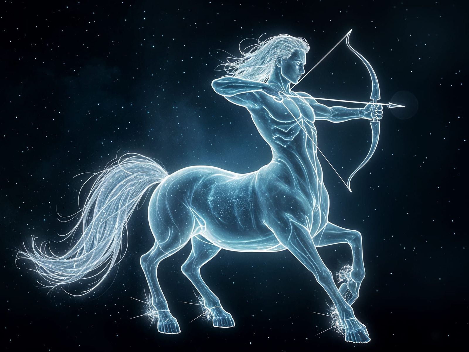 Radiant Centaur Galloping in Galactic Space