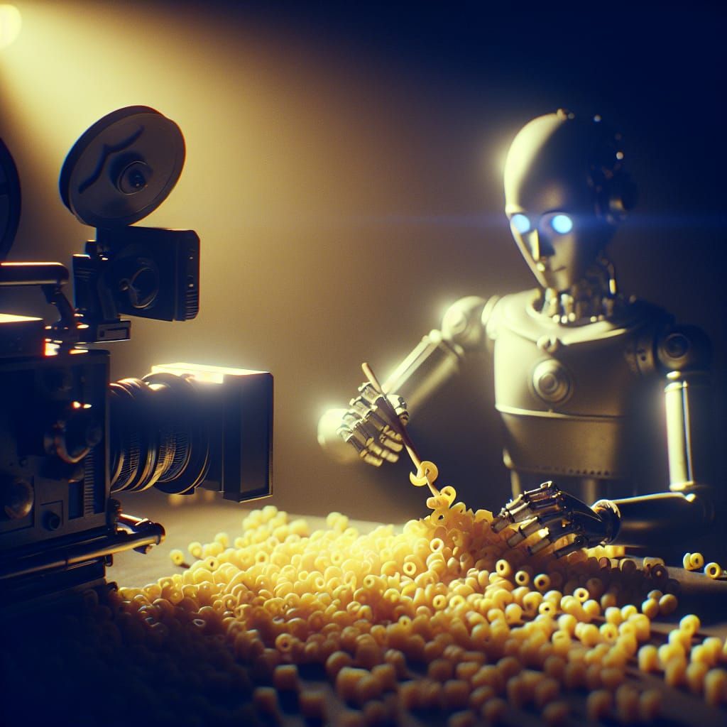 AI makes bad macaroni art