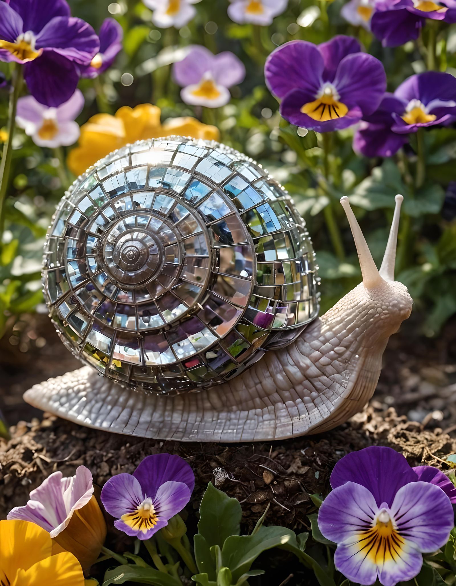 Snail Head Generated by AI