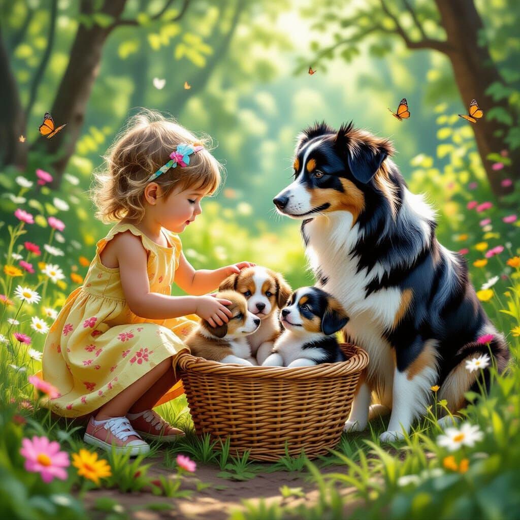 A place for puppies and their mom!