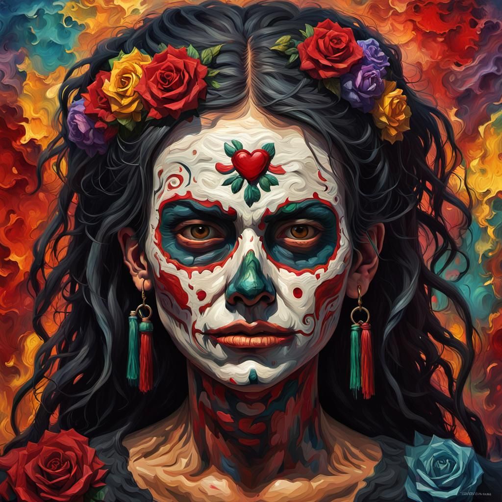 Grotesque Heart: A Gothic Impressionist Masterpiece