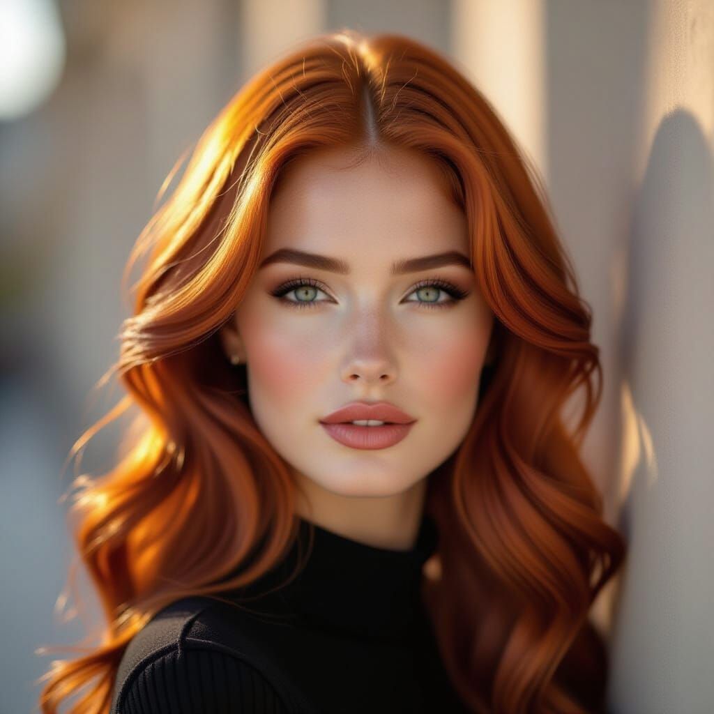 A captivating photograph in the style of Annie Leibovitz sho...