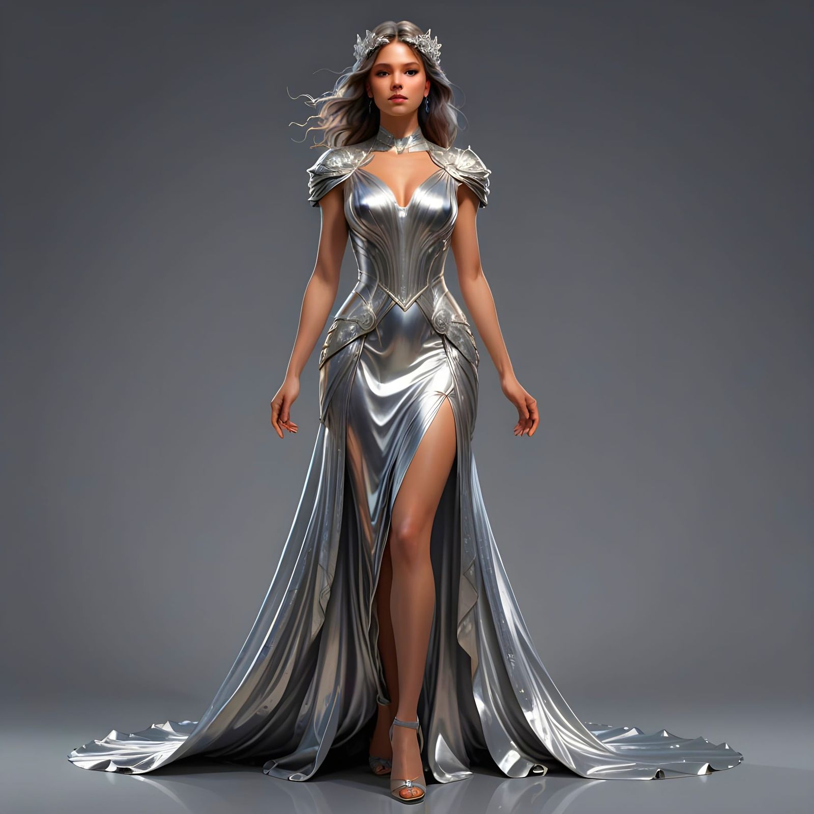 Ethereal Mithril Princess in Triadic Colors