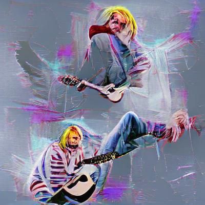 Kurt Cobain Portrait