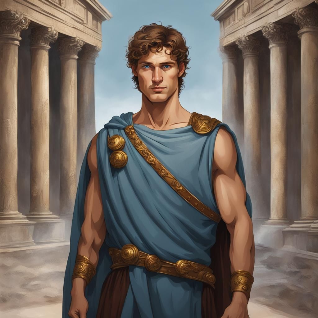 Handsome Young Roman Portrait