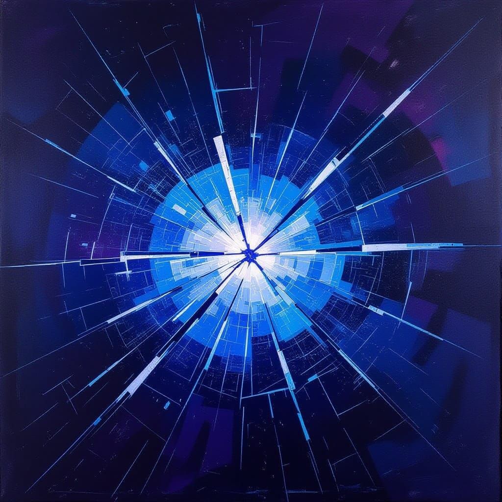 Abstract Representation of a Concussion