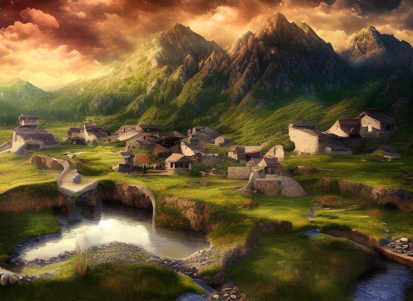 Ancient villages of the world  {Dacia}