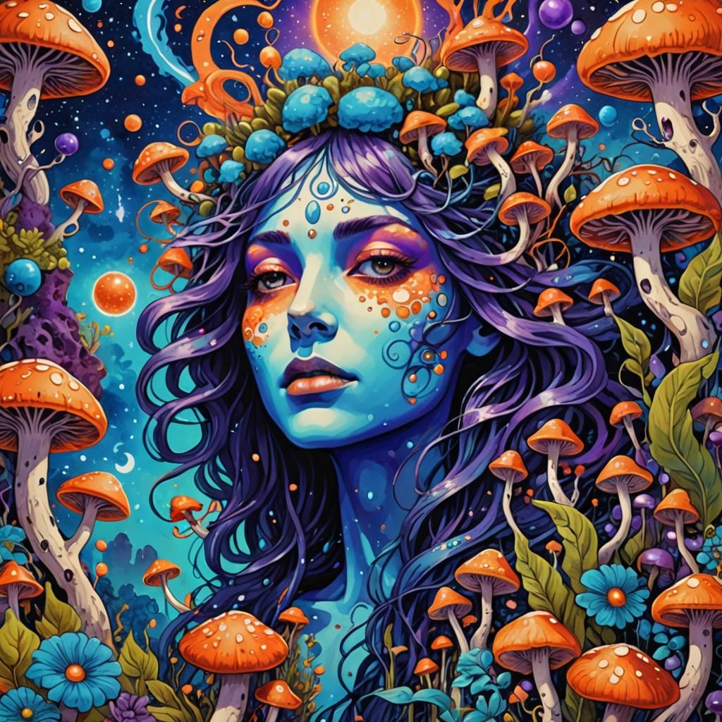 Mystical Psychedelic Trance: A Surreal Dreamscape