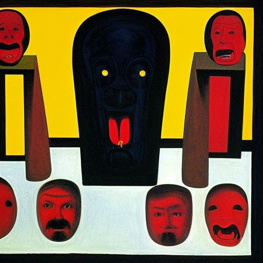 Terrifying Abstract of The Emperor's Candlesticks