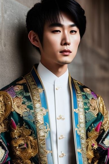 Handsome Japanese Man