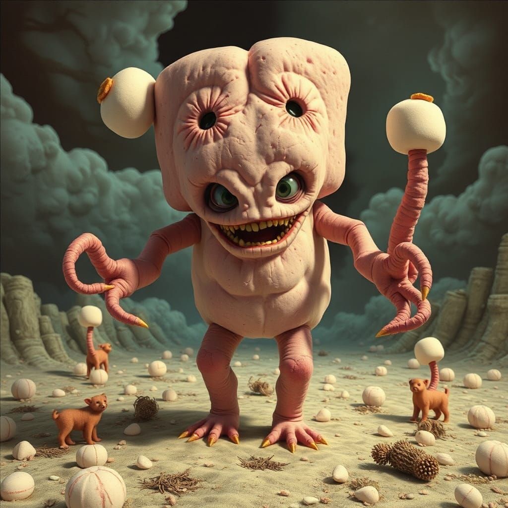 Surreal Marshmallowpunk Album Cover Art