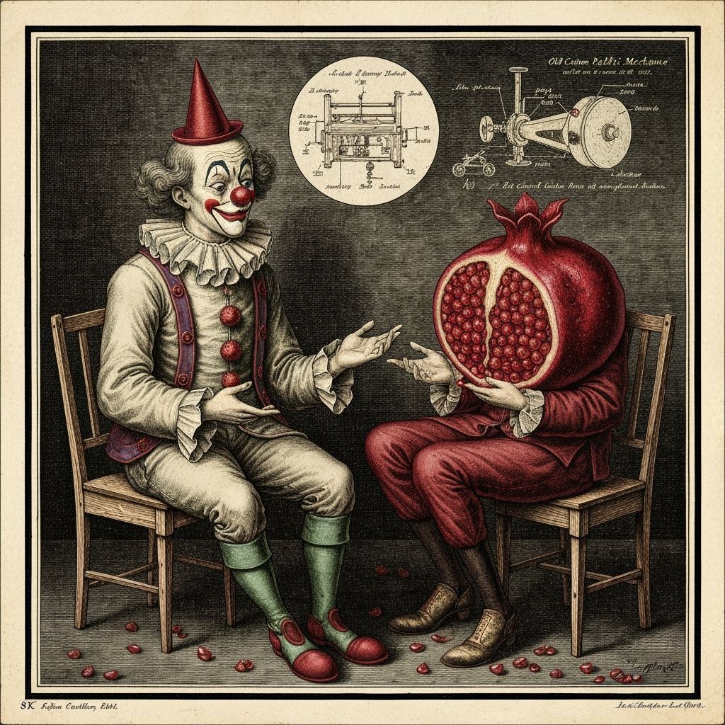 Surreal Clown Dentist and Anarchist Pomegranate