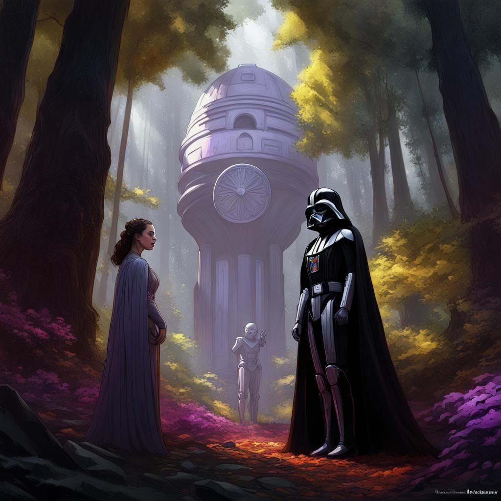 Vader and Padme Reunite on Naboo