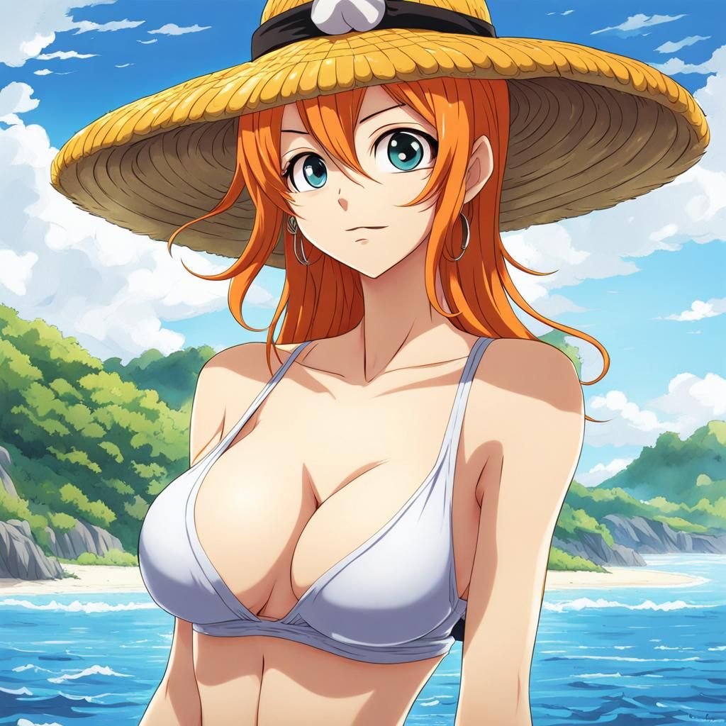 Anime Style Nude Female Character