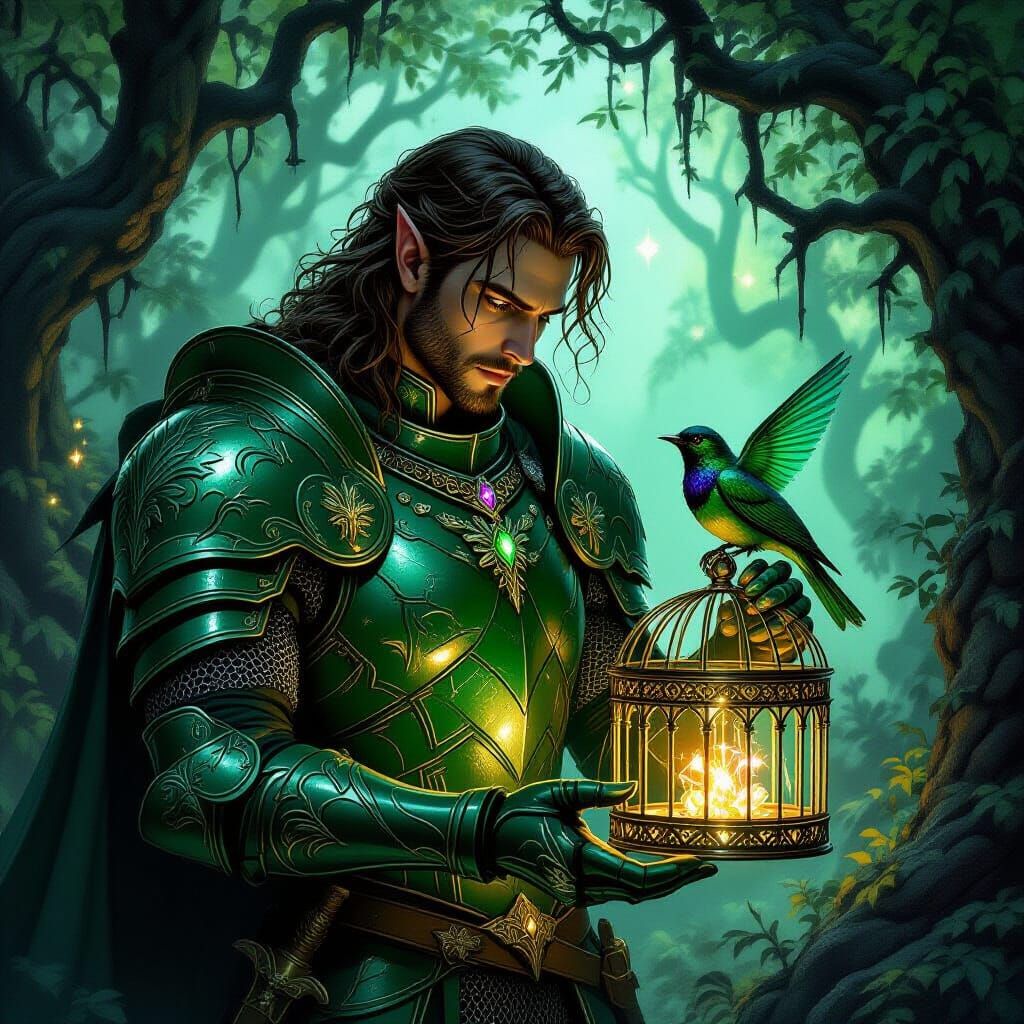 Fae Knight's Obsession With Jeweled Birdcage