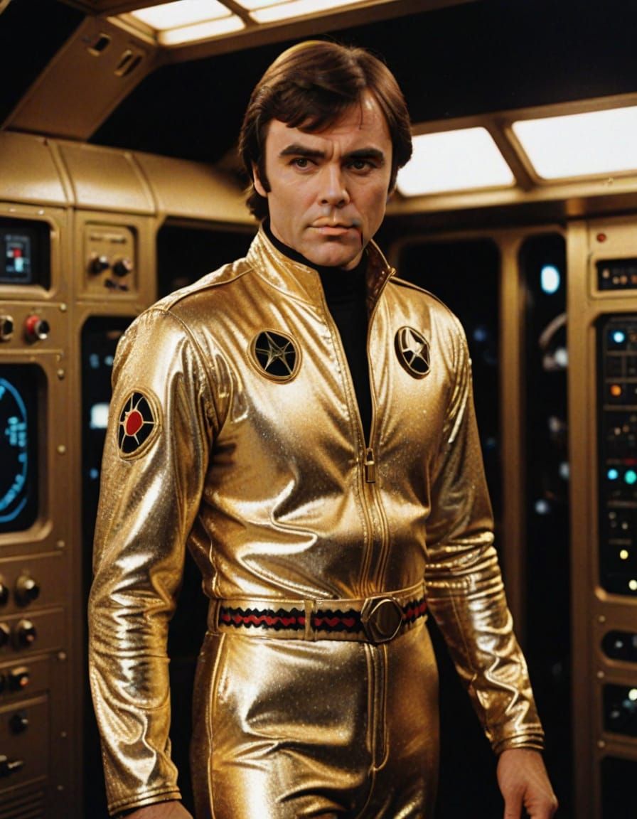 Walter Koenig as the Sinister Oro from Exar in 1970s Sci-Fi