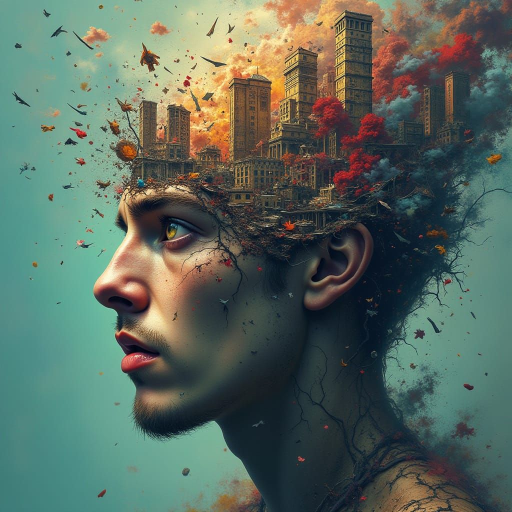 Mind Shattered: Reality Unravels in a Vortex of Chaos