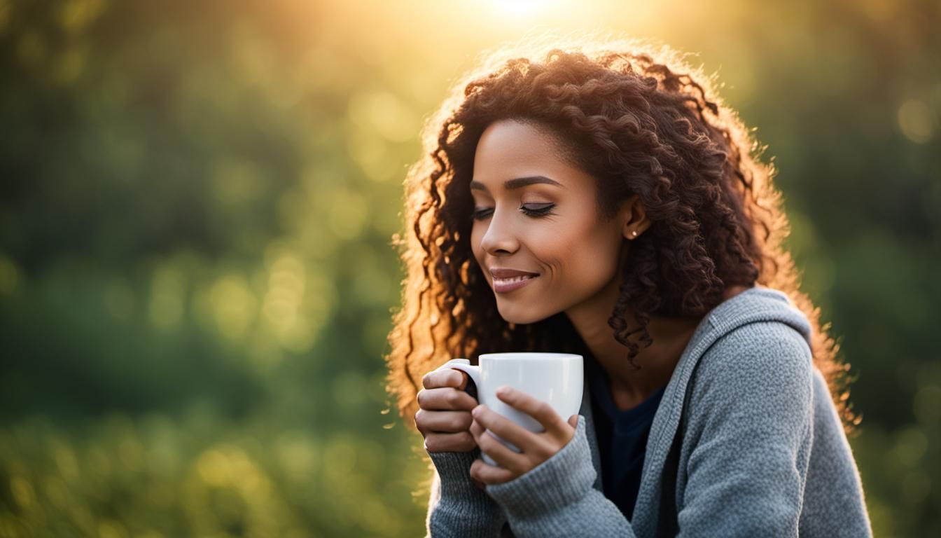 Serene Poses for Well-being in Natural Light