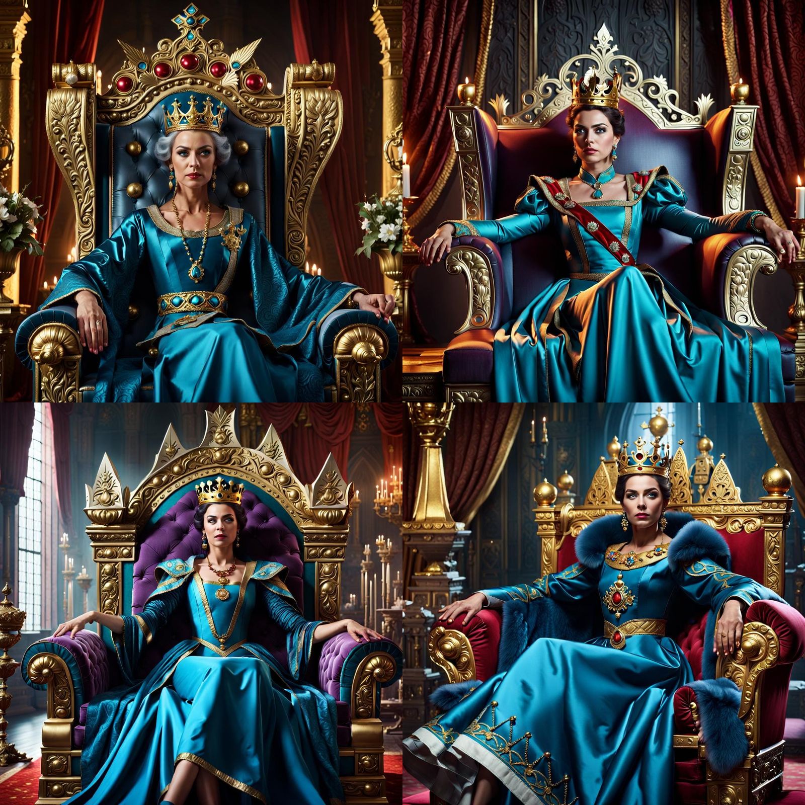 Medieval Empress Queen