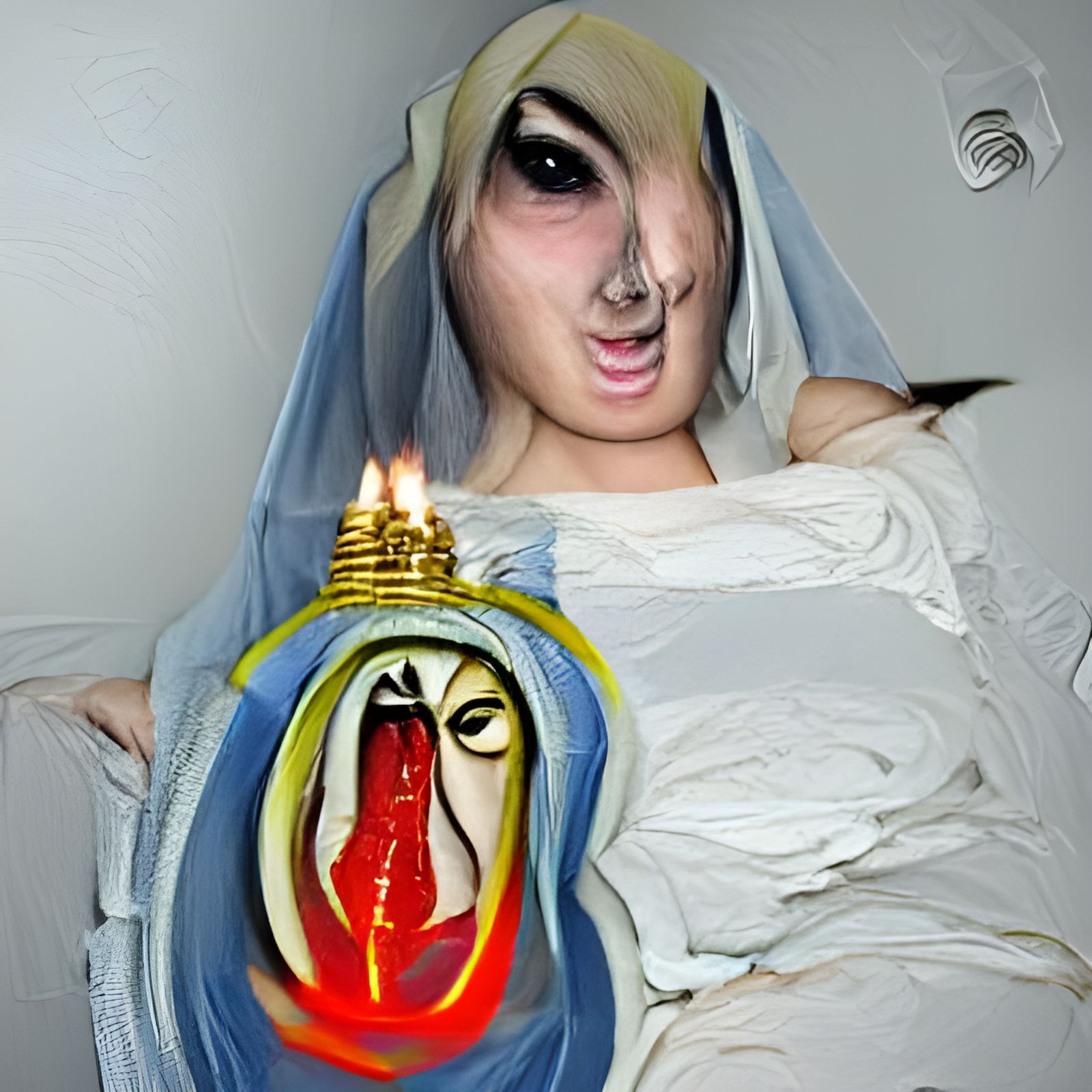 Satanic Virgin Mary: A Dark Religious Icon