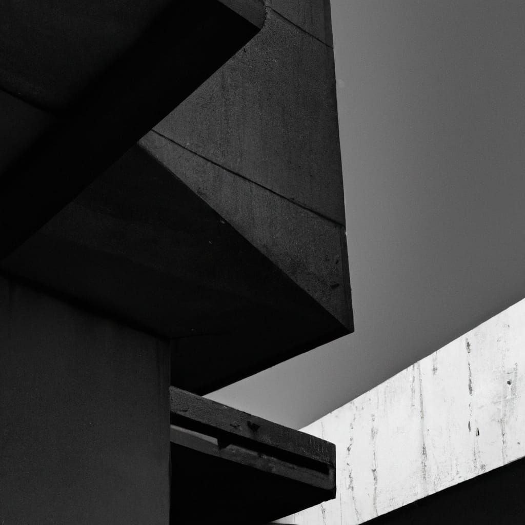 Monochrome Concrete Architecture Street Photography