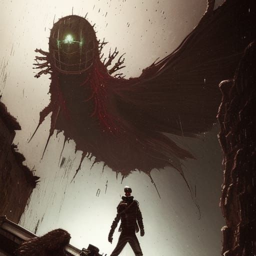 Edward Gorey Inspired Dark Fantasy Masterpiece