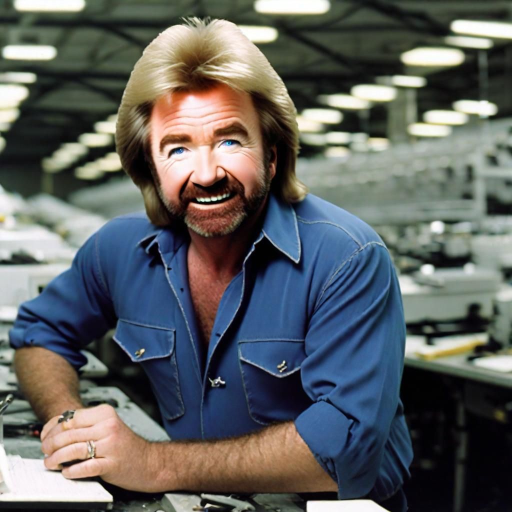 Noel Edmonds' Troll Factory Hairdo