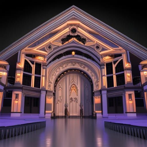 Hyperrealistic Phantom of the Opera in 3D