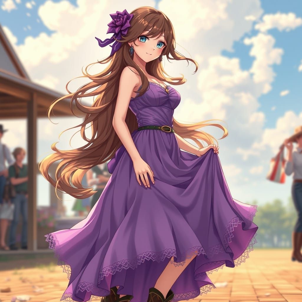 Anime Princess in Modern Texas