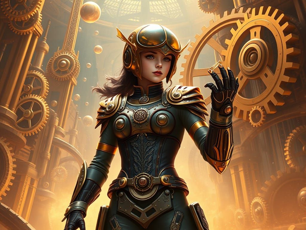 Steampunk Prodigy in the Chronos Dimension